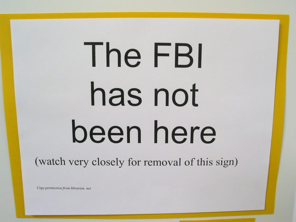 The FBI Has Not Been Here